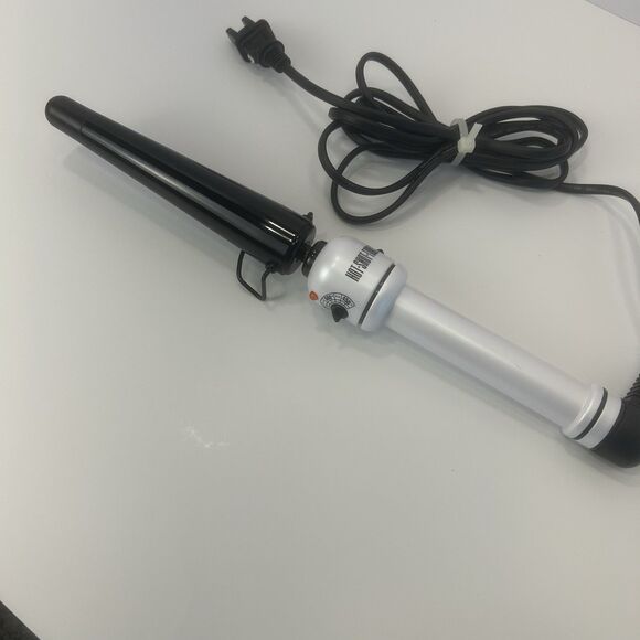 HOT TOOLS 3/4" to 1-1/4" Tapered Curling Iron Wand Nano Ceramic #HTBW1852 - Picture 1 of 4